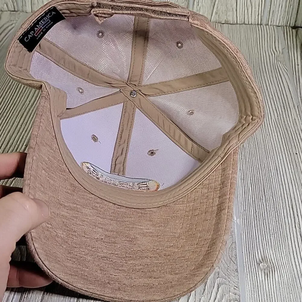 Birkie Tan American Birkebeiner Adjustable Hat
